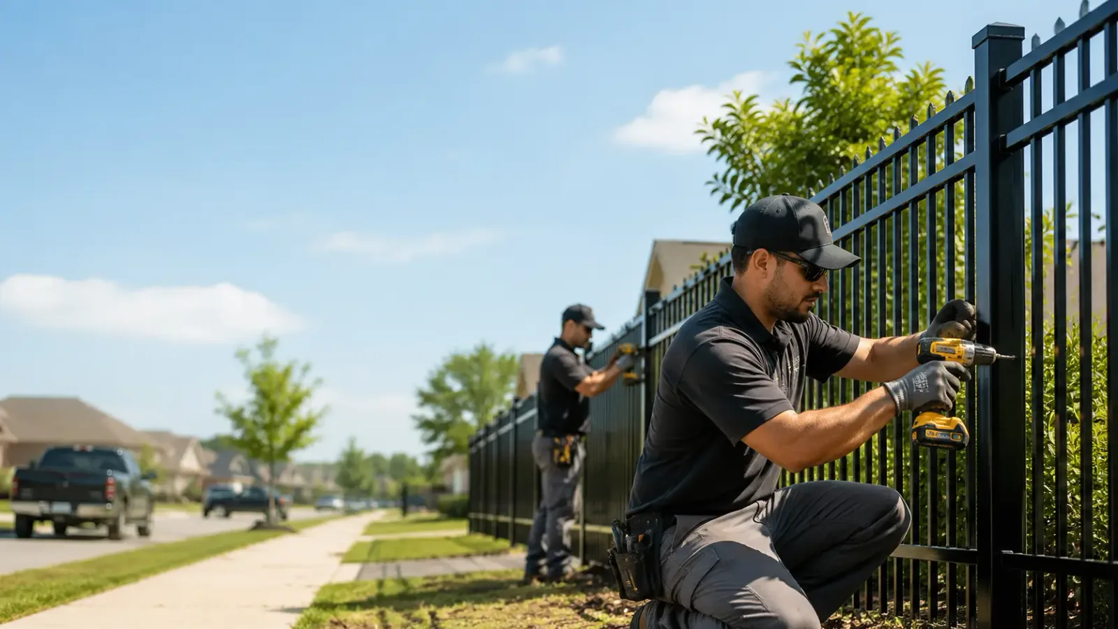 Metal Fence Installation in Converse, SC